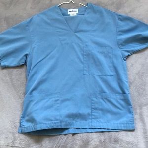 Blue small scrubs set